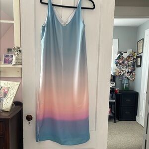 Gradient Sleeveless Dress